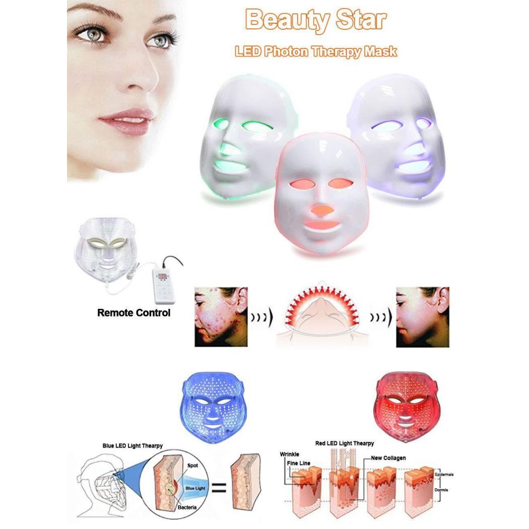 Skincare LED Face Therapy  Facial Beauty Mask 